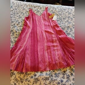 Jones New York Pink Sleeveless Dress